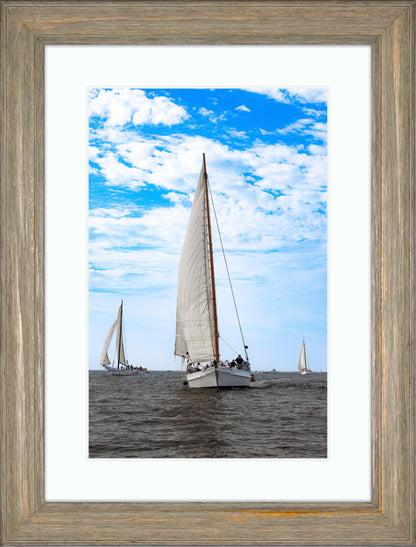 2023 Deal Island Skipjack Races - Staring Down the Bowsprit (Ruark) -- Digital Print