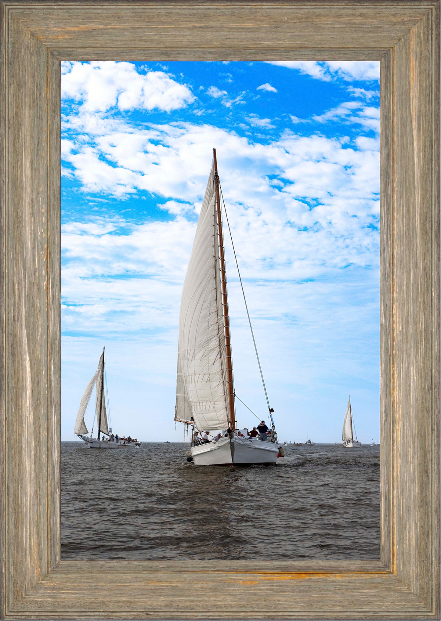 2023 Deal Island Skipjack Races - Staring Down the Bowsprit (Ruark) -- Digital Print