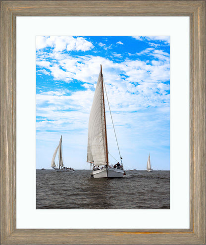 2023 Deal Island Skipjack Races - Staring Down the Bowsprit (Ruark) -- Digital Print