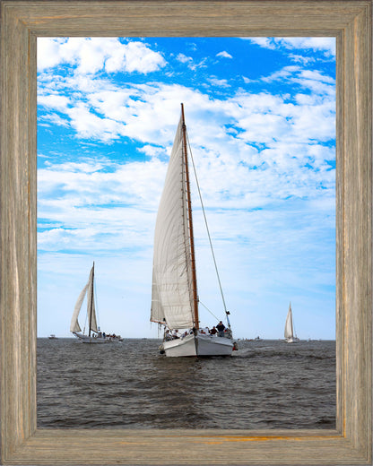 2023 Deal Island Skipjack Races - Staring Down the Bowsprit (Ruark) -- Digital Print