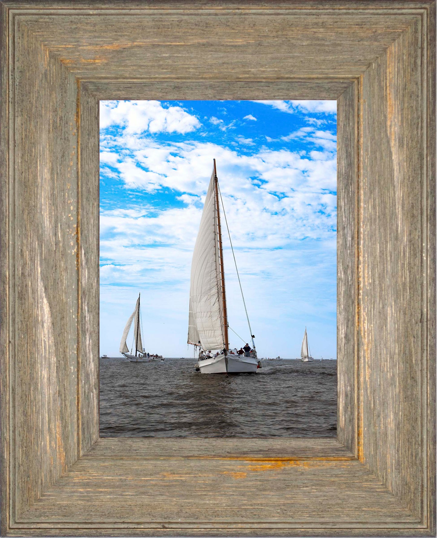 2023 Deal Island Skipjack Races - Staring Down the Bowsprit (Ruark) -- Digital Print