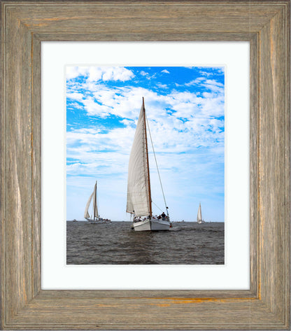 2023 Deal Island Skipjack Races - Staring Down the Bowsprit (Ruark) -- Digital Print