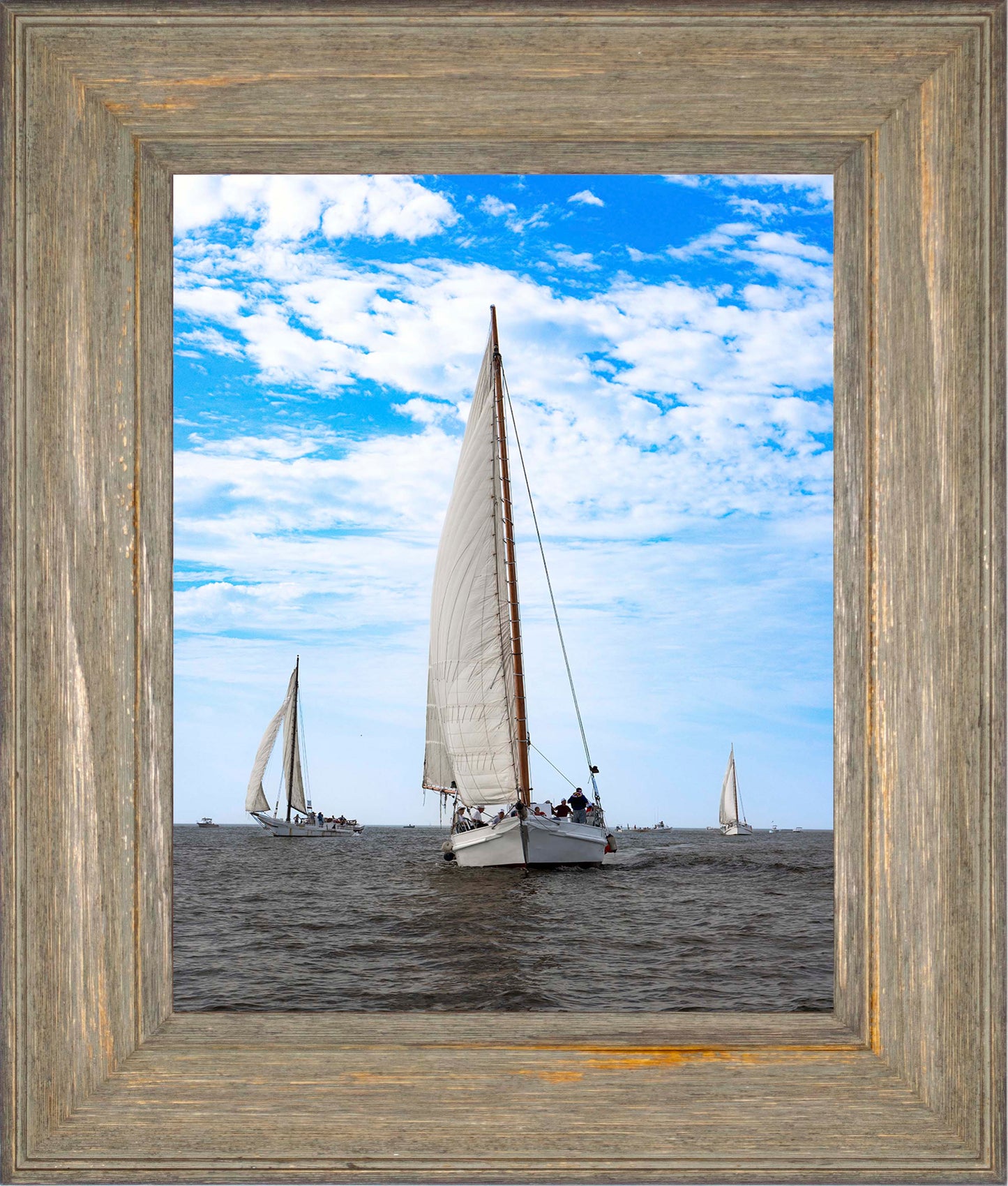 2023 Deal Island Skipjack Races - Staring Down the Bowsprit (Ruark) -- Digital Print
