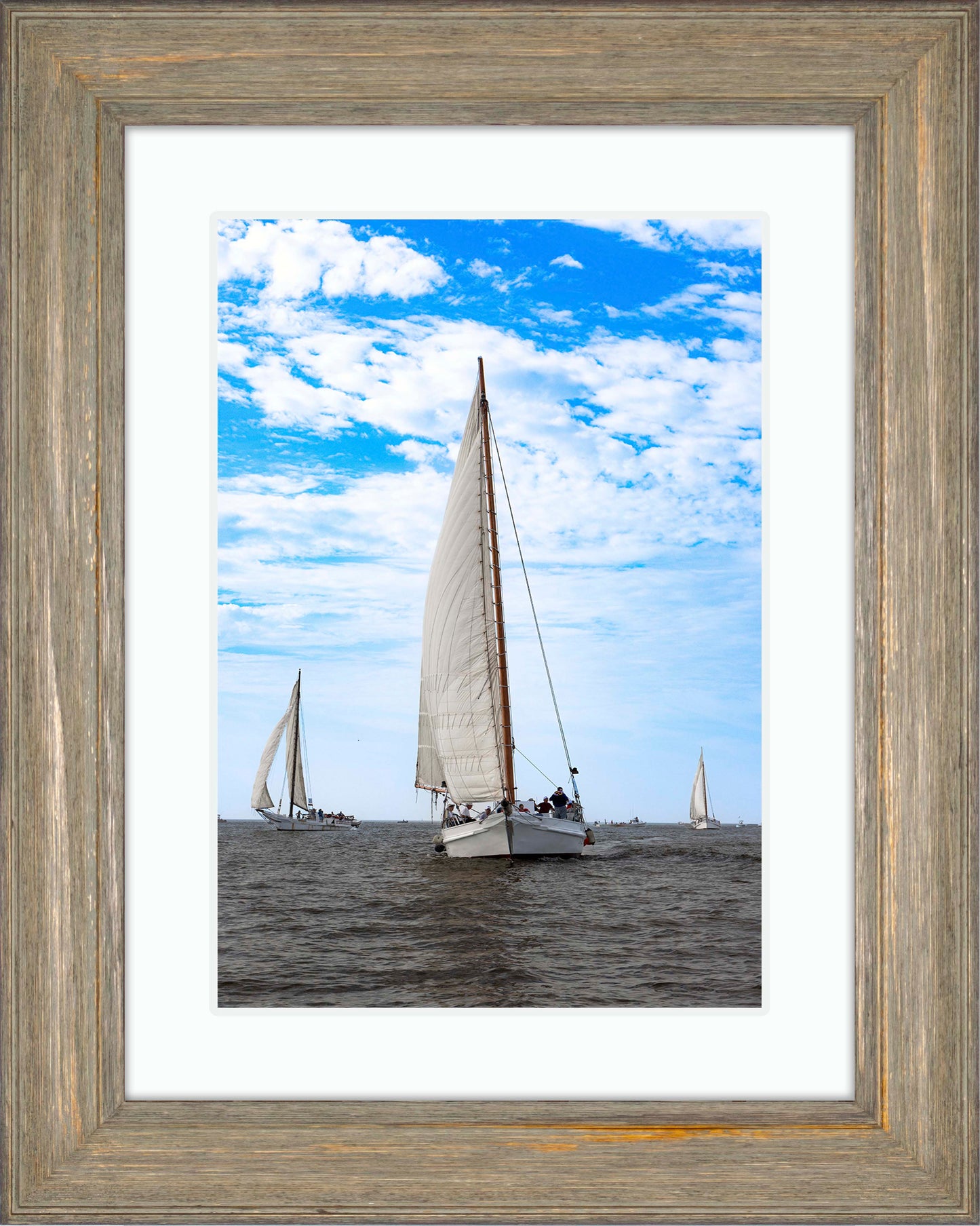 2023 Deal Island Skipjack Races - Staring Down the Bowsprit (Ruark) -- Digital Print