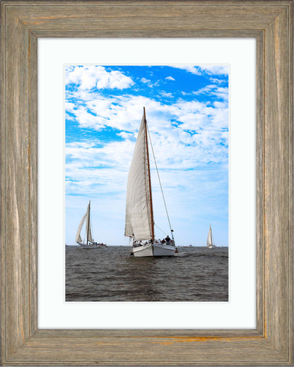 2023 Deal Island Skipjack Races - Staring Down the Bowsprit (Ruark) -- Digital Print