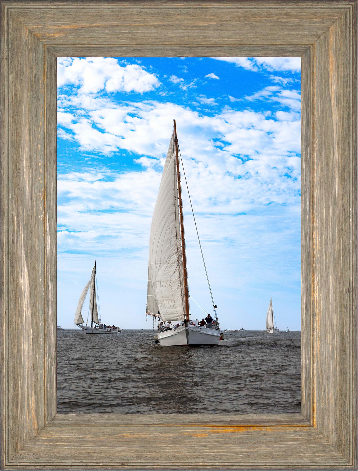 2023 Deal Island Skipjack Races - Staring Down the Bowsprit (Ruark) -- Digital Print