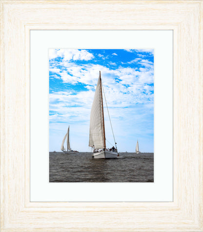 2023 Deal Island Skipjack Races - Staring Down the Bowsprit (Ruark) -- Digital Print