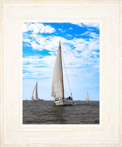2023 Deal Island Skipjack Races - Staring Down the Bowsprit (Ruark) -- Digital Print