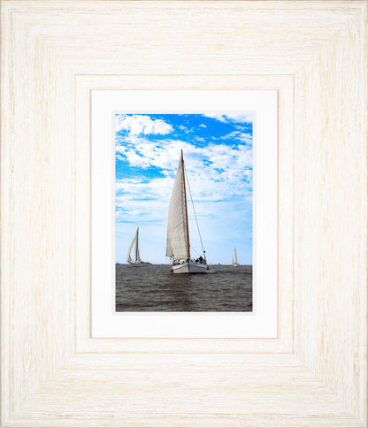 2023 Deal Island Skipjack Races - Staring Down the Bowsprit (Ruark) -- Digital Print