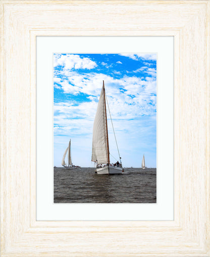 2023 Deal Island Skipjack Races - Staring Down the Bowsprit (Ruark) -- Digital Print
