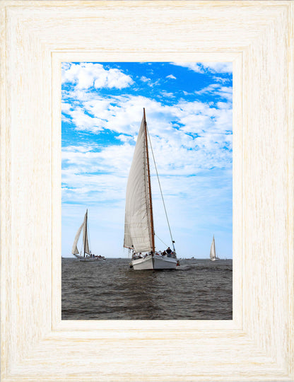 2023 Deal Island Skipjack Races - Staring Down the Bowsprit (Ruark) -- Digital Print