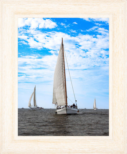 2023 Deal Island Skipjack Races - Staring Down the Bowsprit (Ruark)