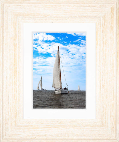 2023 Deal Island Skipjack Races - Staring Down the Bowsprit (Ruark) -- Digital Print