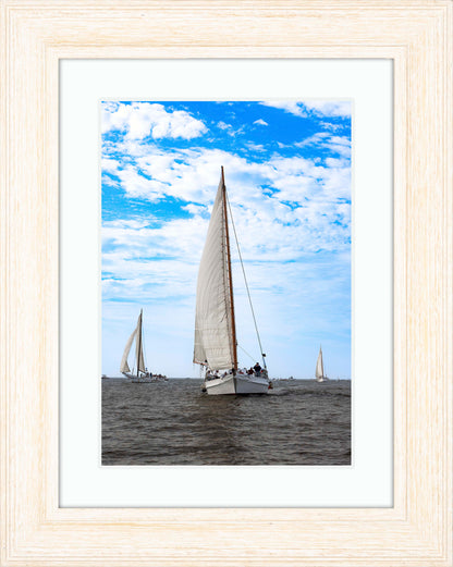 2023 Deal Island Skipjack Races - Staring Down the Bowsprit (Ruark) -- Digital Print