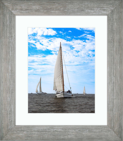 2023 Deal Island Skipjack Races - Staring Down the Bowsprit (Ruark) -- Digital Print