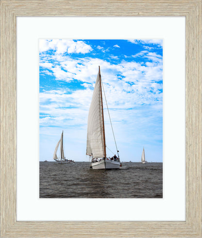 2023 Deal Island Skipjack Races - Staring Down the Bowsprit (Ruark) -- Digital Print