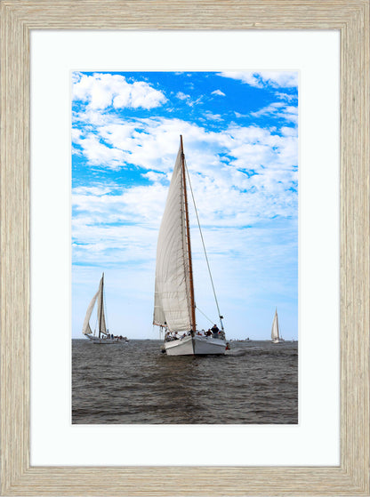2023 Deal Island Skipjack Races - Staring Down the Bowsprit (Ruark) -- Digital Print