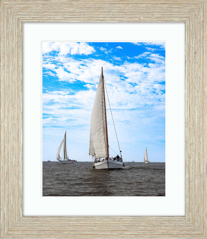 2023 Deal Island Skipjack Races - Staring Down the Bowsprit (Ruark) -- Digital Print
