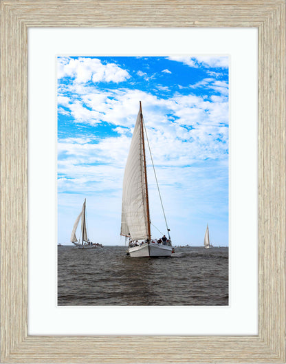 2023 Deal Island Skipjack Races - Staring Down the Bowsprit (Ruark) -- Digital Print