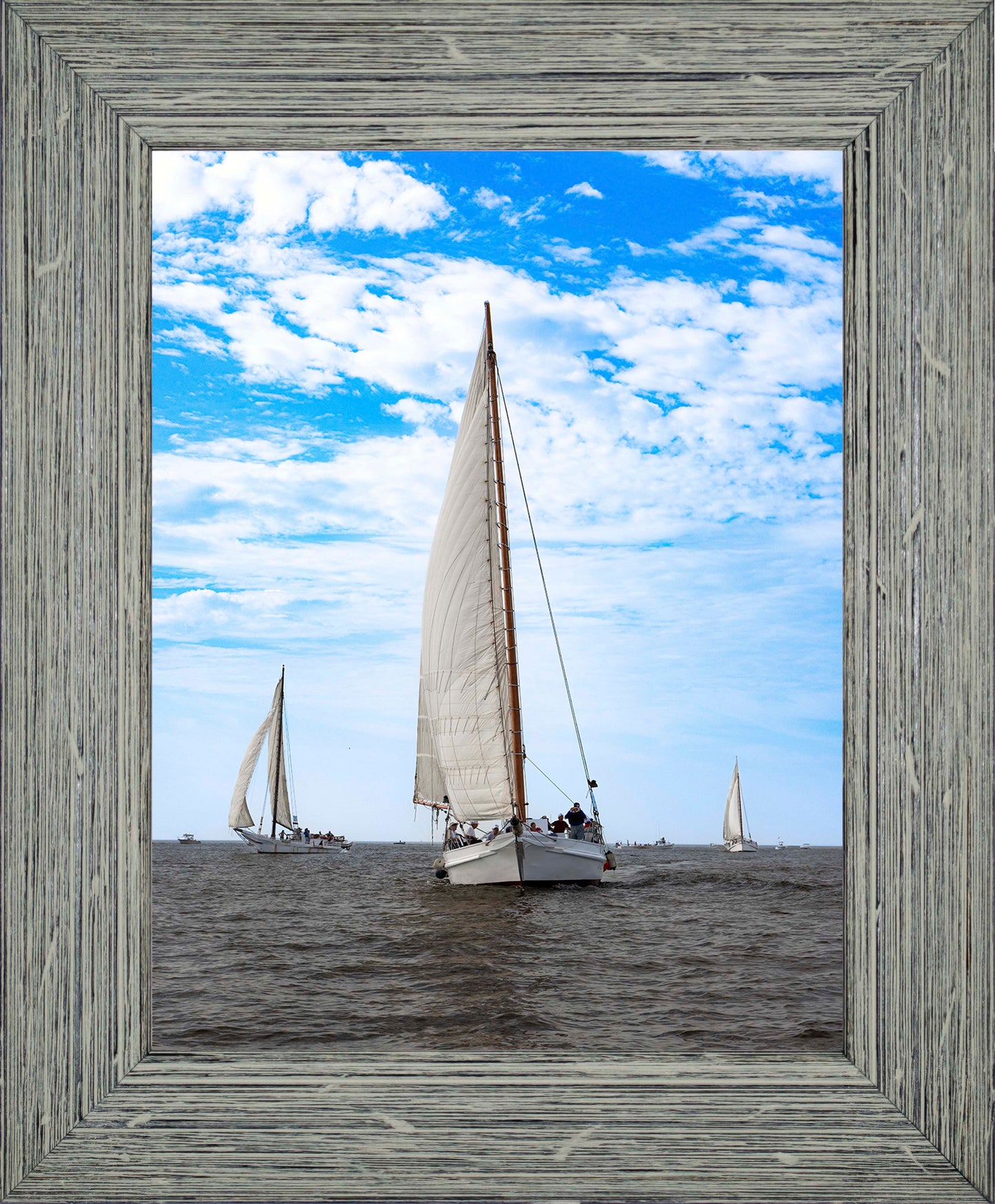 2023 Deal Island Skipjack Races - Staring Down the Bowsprit (Ruark) -- Digital Print