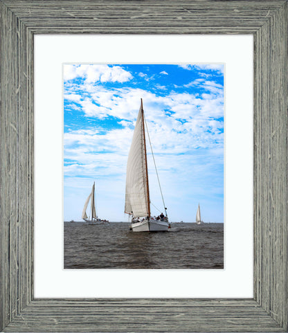 2023 Deal Island Skipjack Races - Staring Down the Bowsprit (Ruark) -- Digital Print