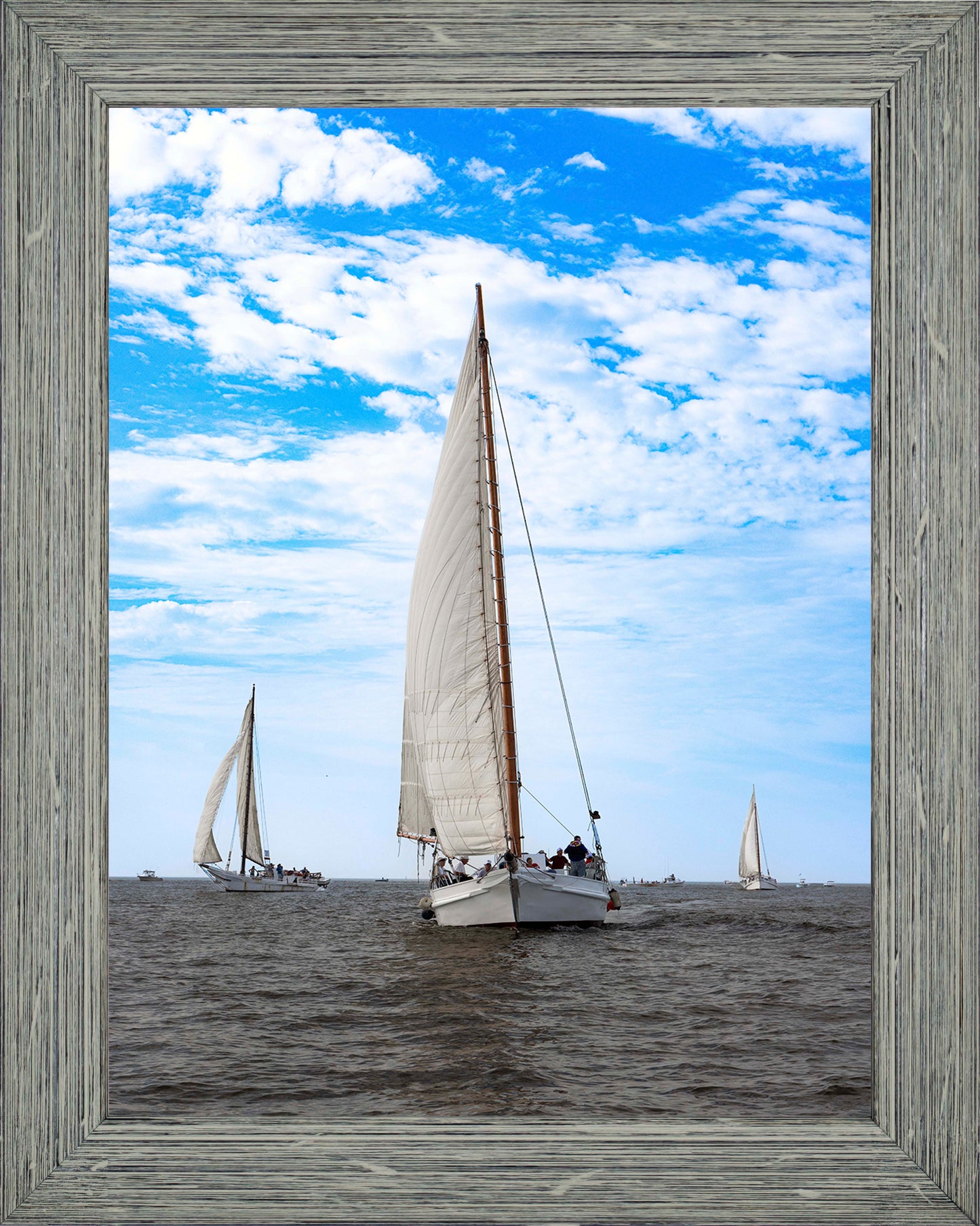 2023 Deal Island Skipjack Races - Staring Down the Bowsprit (Ruark) -- Digital Print