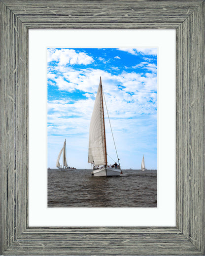 2023 Deal Island Skipjack Races - Staring Down the Bowsprit (Ruark) -- Digital Print