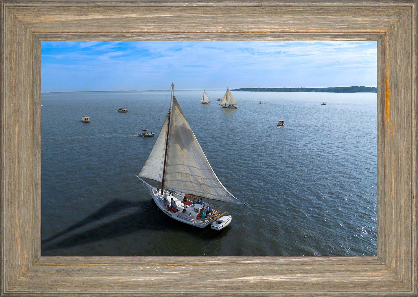 2023 Deal Island Skipjack Races - Tattered and Worn -- Digital Print