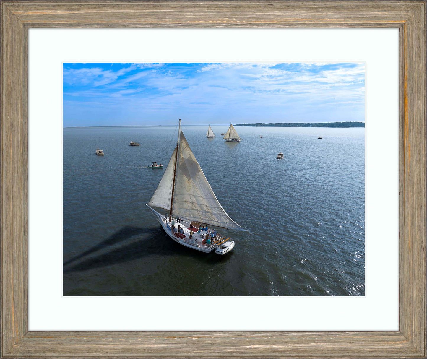2023 Deal Island Skipjack Races - Tattered and Worn -- Digital Print