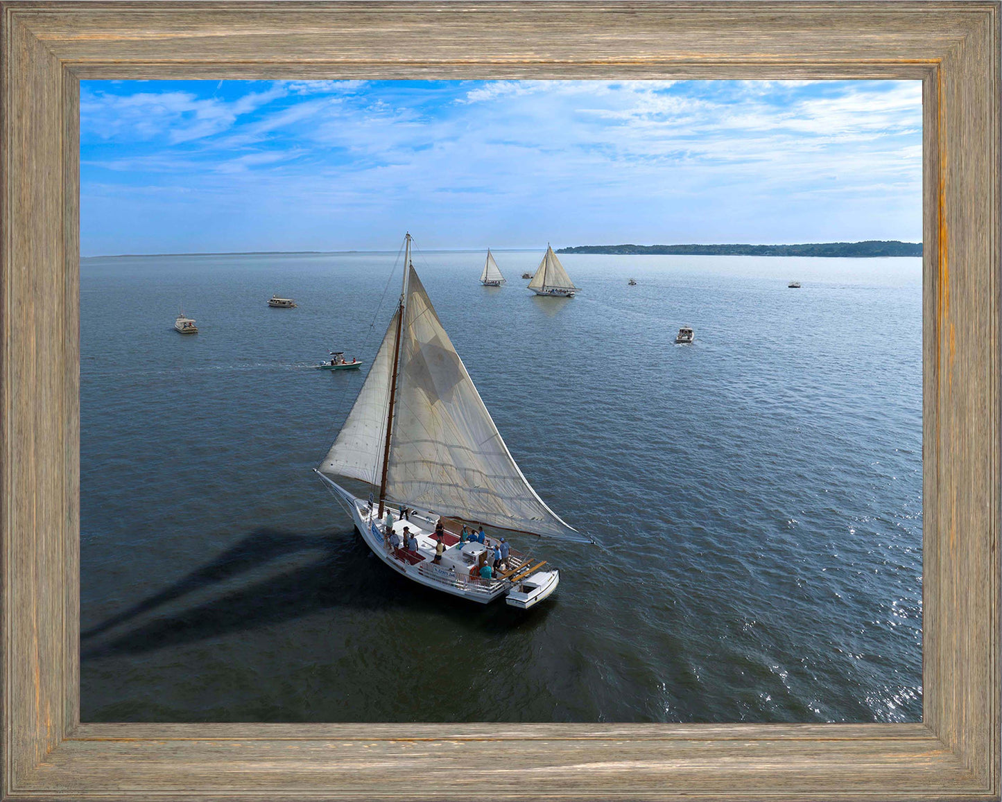 2023 Deal Island Skipjack Races - Tattered and Worn -- Digital Print