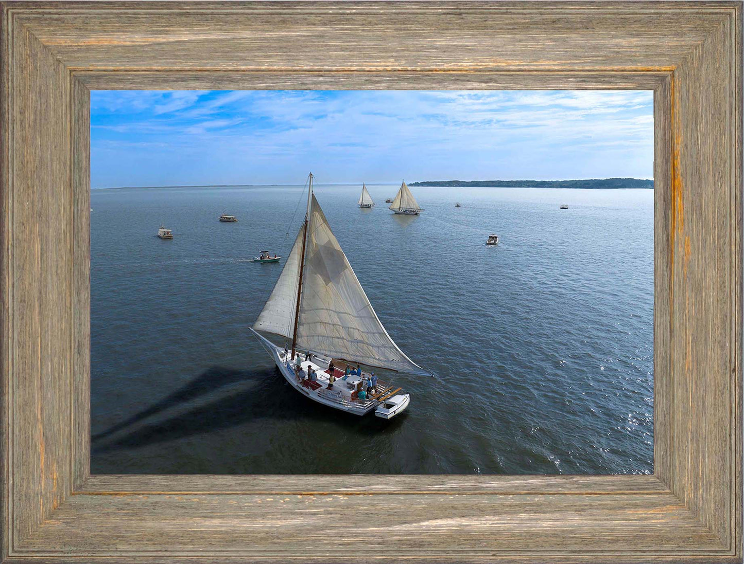 2023 Deal Island Skipjack Races - Tattered and Worn -- Digital Print