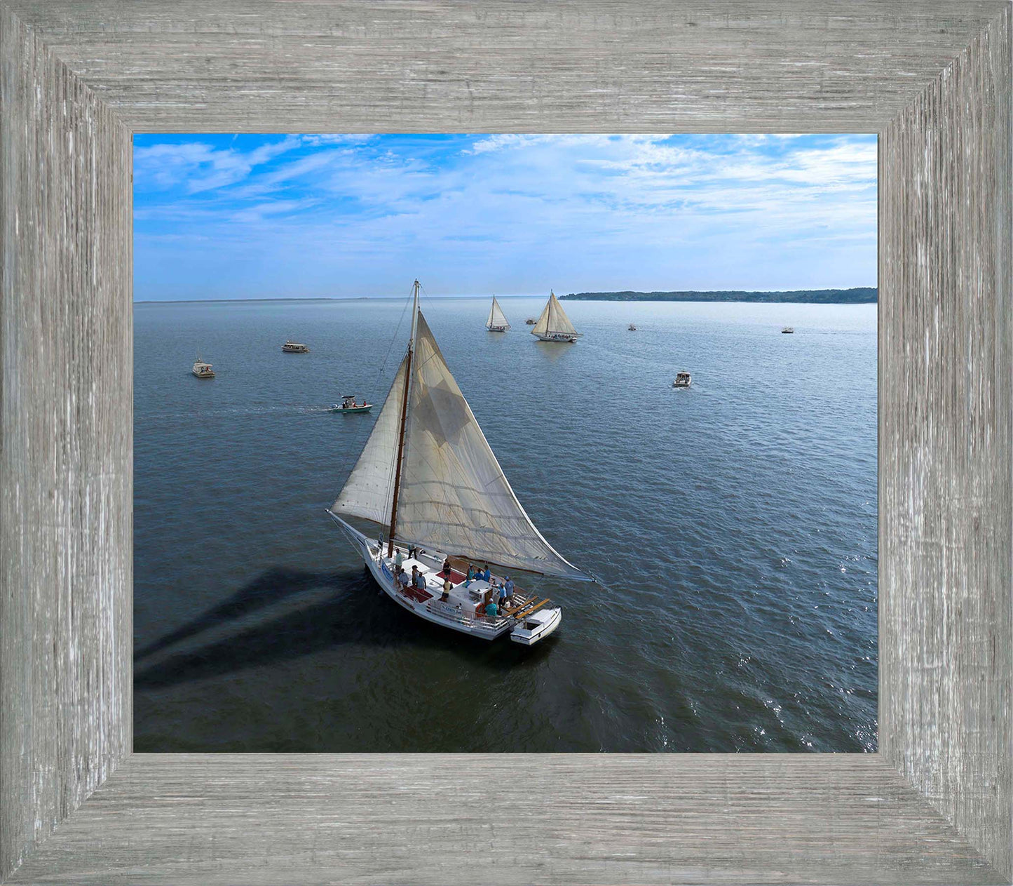 2023 Deal Island Skipjack Races - Tattered and Worn -- Digital Print