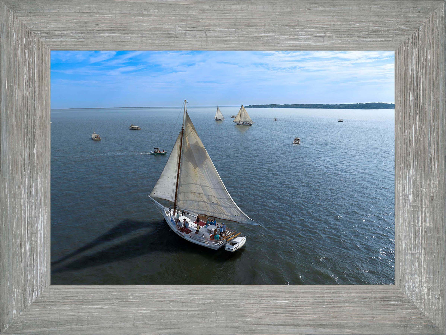 2023 Deal Island Skipjack Races - Tattered and Worn -- Digital Print