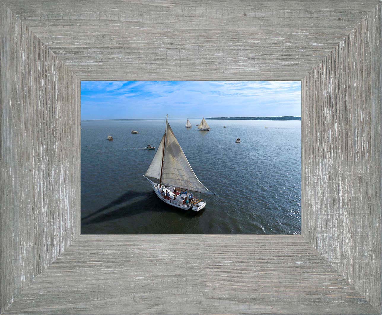 2023 Deal Island Skipjack Races - Tattered and Worn -- Digital Print