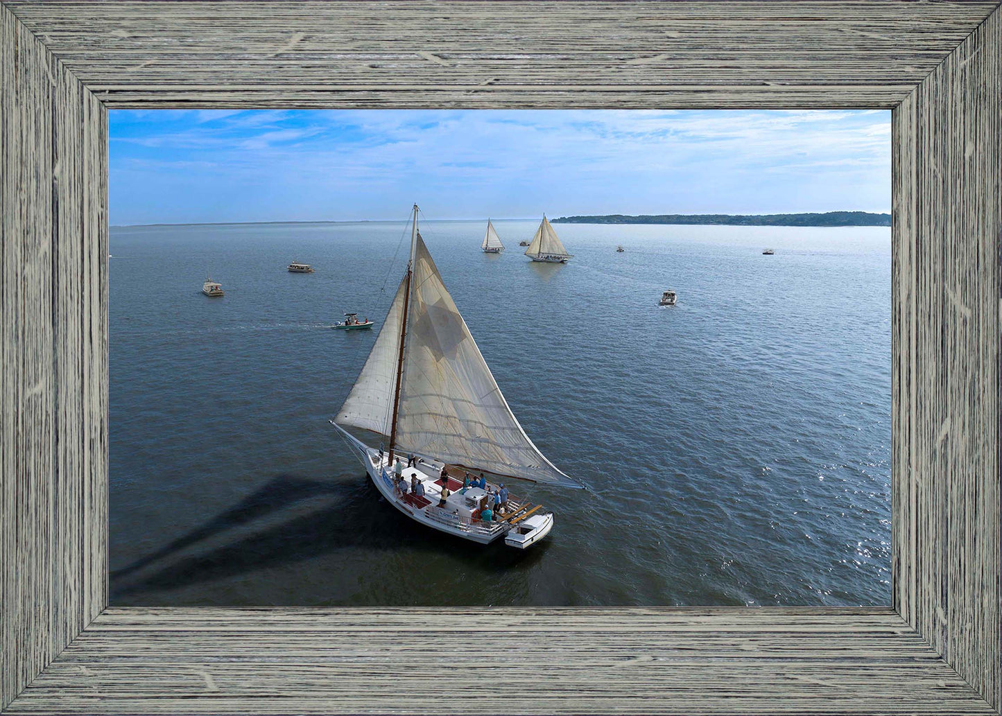 2023 Deal Island Skipjack Races - Tattered and Worn -- Digital Print