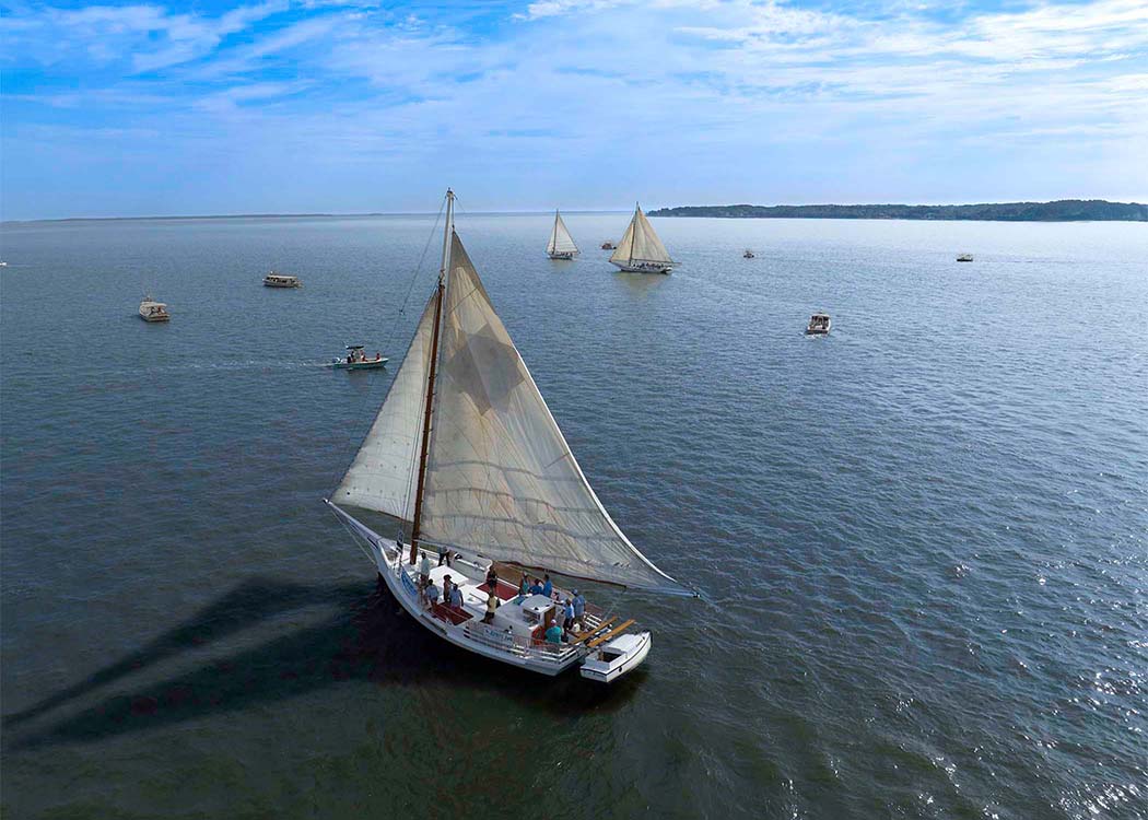 2023 Deal Island Skipjack Races - Tattered and Worn