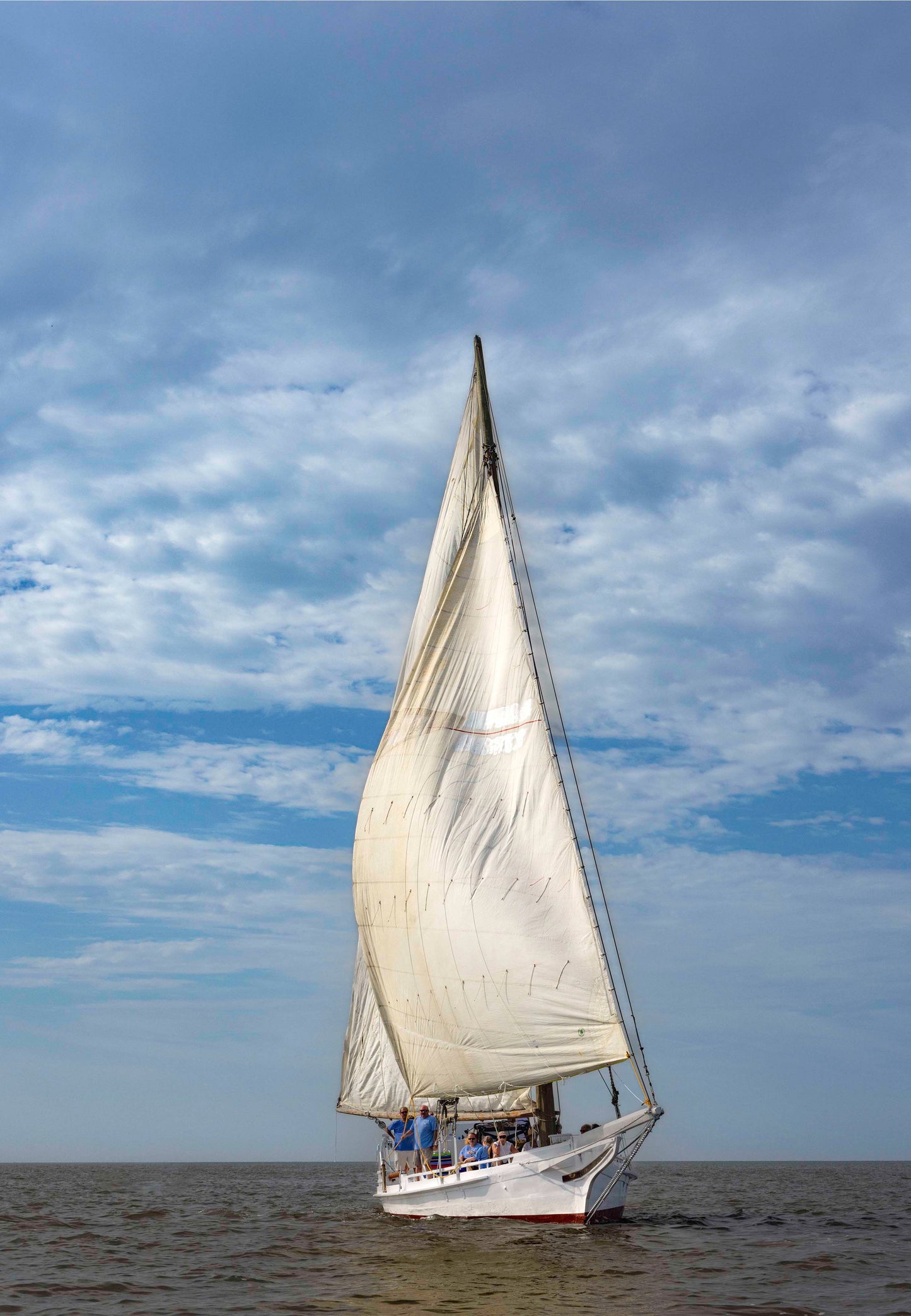 2023 Deal Island Skipjack Races - The Fannie Dougherty