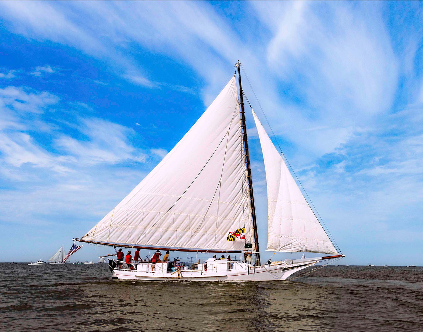 2023 Deal Island Skipjack Races - The Nathan of Dorchester