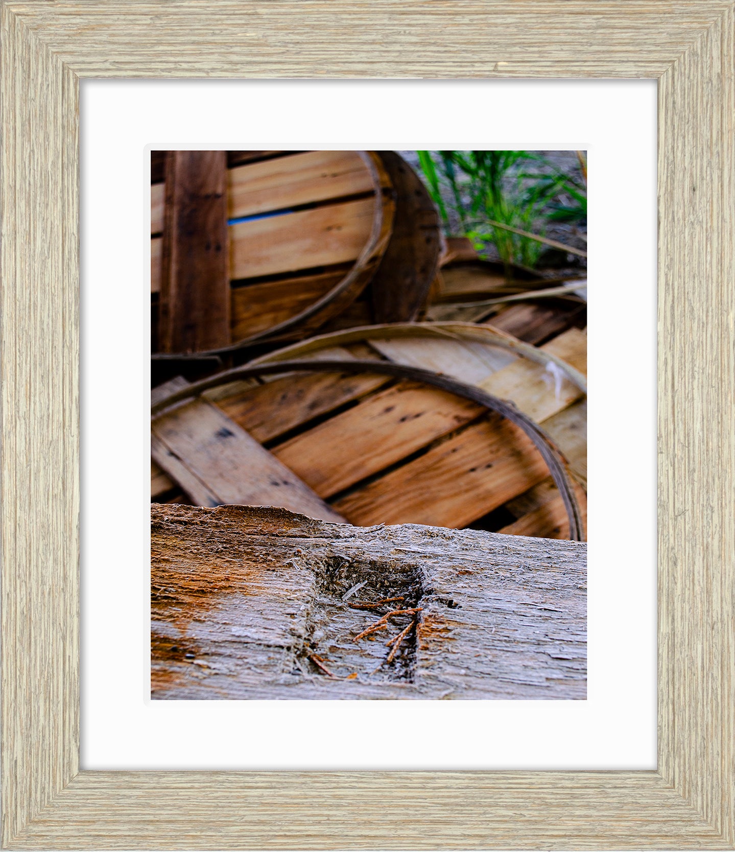Abandoned Lids -- Digital Print