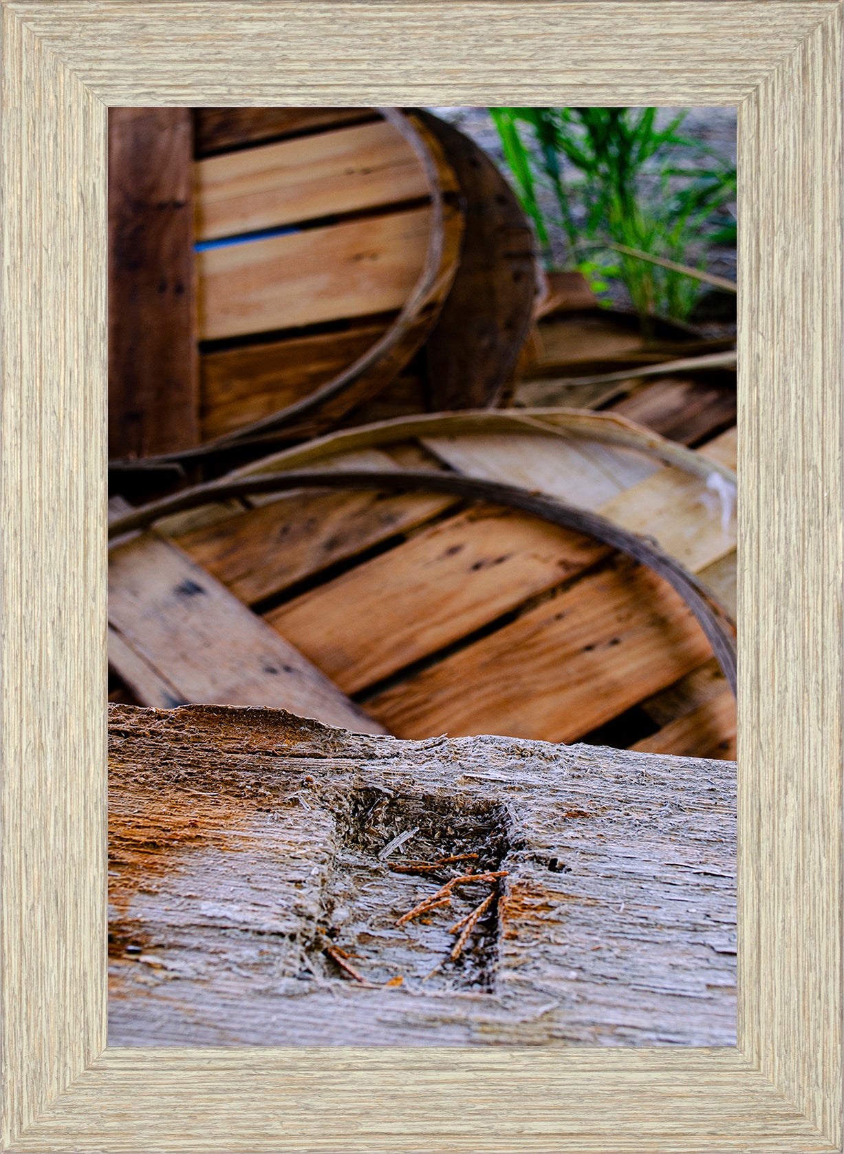 Abandoned Lids -- Digital Print