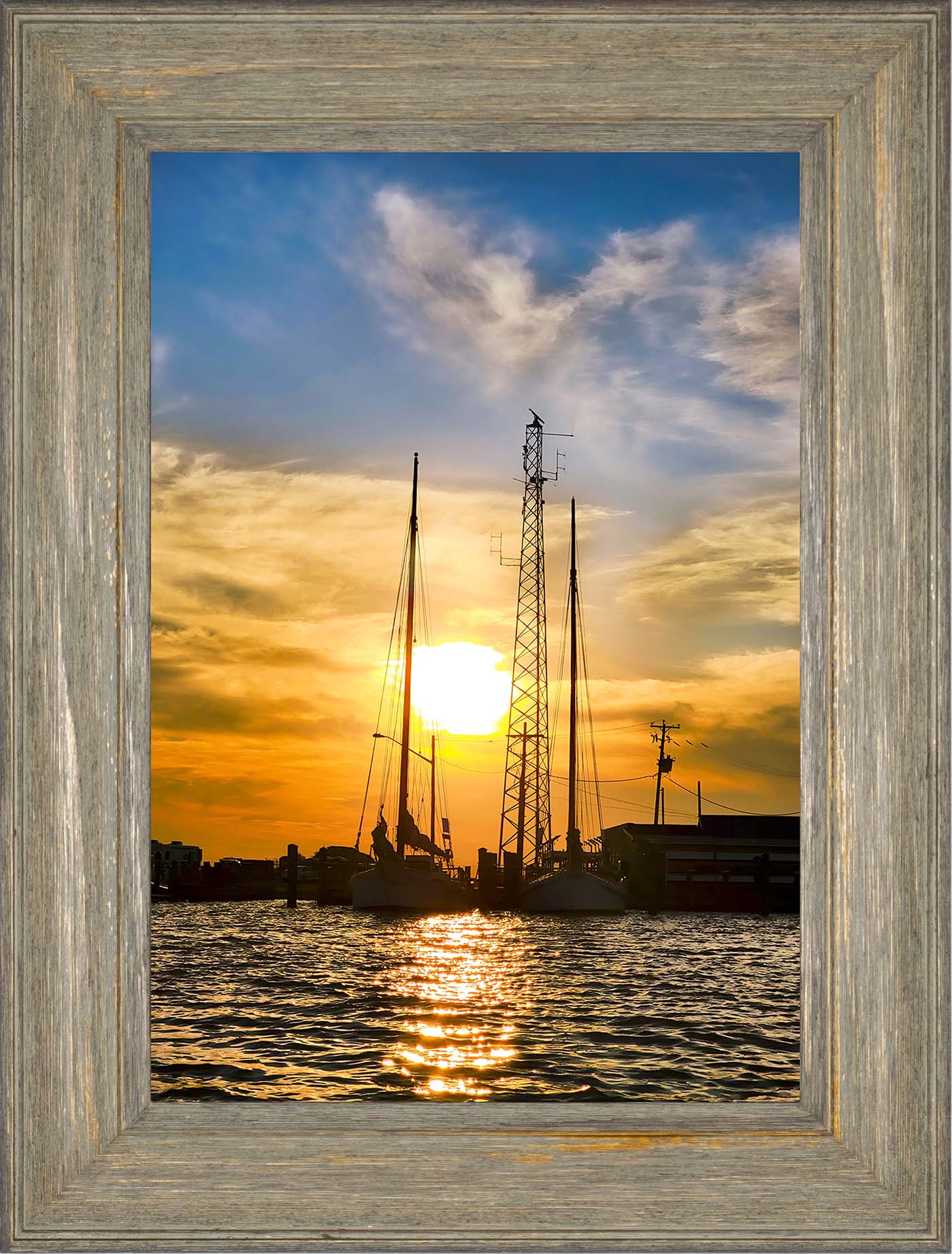 Deal Island Harbor Sunset