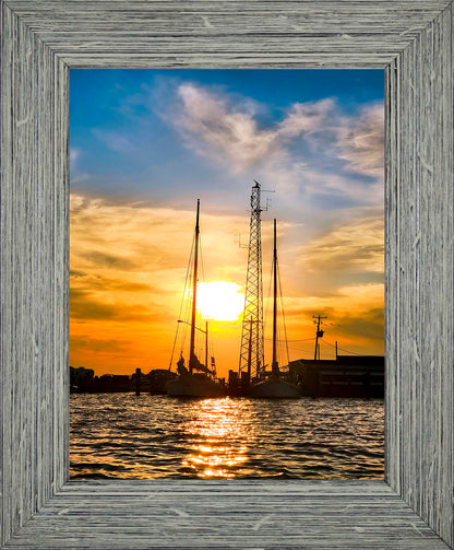 Deal Island Harbor Sunset