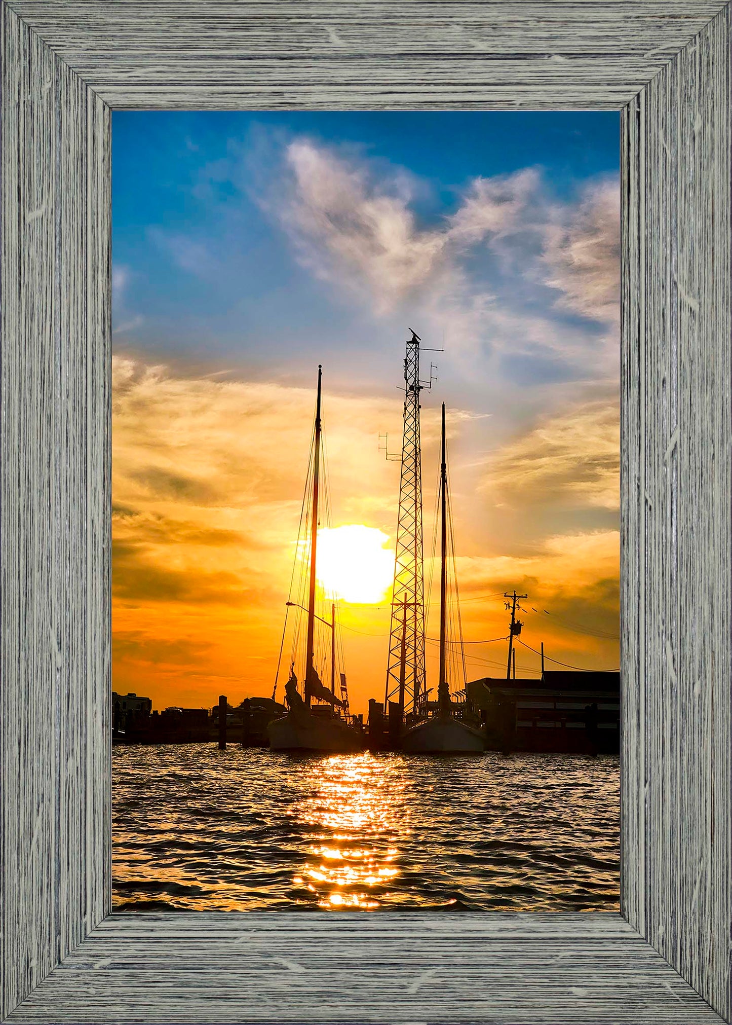 Deal Island Harbor Sunset